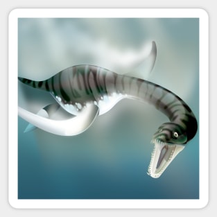 plesiosaur Sticker